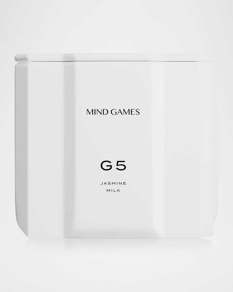 G5 White Knight Jasmine Milk Luxury Candle, 10 oz.